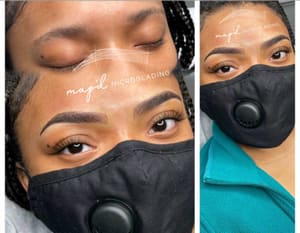 Eyebrow Tattoo result by MAP’d Microblading LLC in Angleton, TX