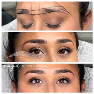 Eyebrow Tattoo result by MAP’d Microblading LLC in Angleton, TX