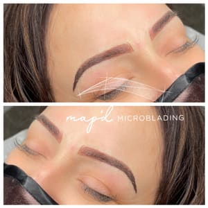 Eyebrow Tattoo result by MAP’d Microblading LLC in Angleton, TX