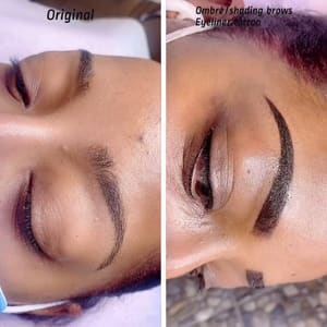 Eyebrow Tattoo result by Maple Grove Permanent Makeup Tattoo in Maple Grove, MN