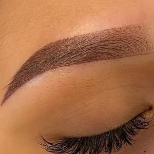 Eyebrow Tattoo result by Maquillaje Permanente in Homestead, FL