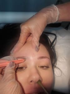 Eyebrow Tattoo result by MarboniWax Studio in Gastonia, NC