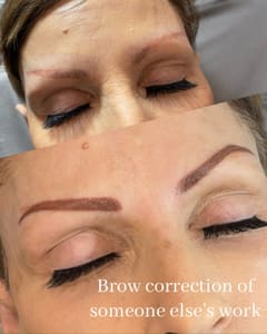 Eyebrow Tattoo result by Marcy Skyer Cosmetics in Carle Place, NY