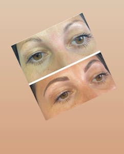 Eyebrow Tattoo result by Maria Estelle Brows + Skin in Lee S Summit, MO