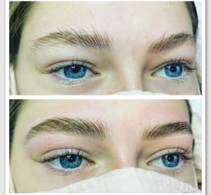 Eyebrow Tattoo result by Maria Estelle Brows + Skin in Lee S Summit, MO