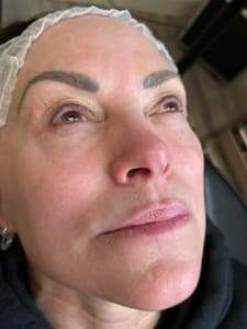 Eyebrow Tattoo result by Maria P Studio in Rockaway, NJ