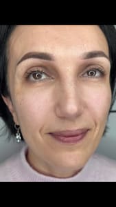 Eyebrow Tattoo result by Maria P Studio in Rockaway, NJ