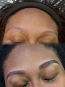 Eyebrow Tattoo result by MarieAngelo Browz in Johnston, RI