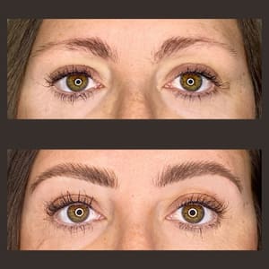 Eyebrow Tattoo result by Mariel Frank Microblading in Kalispell, MT