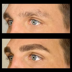 Eyebrow Tattoo result by Mariel Frank Microblading in Kalispell, MT