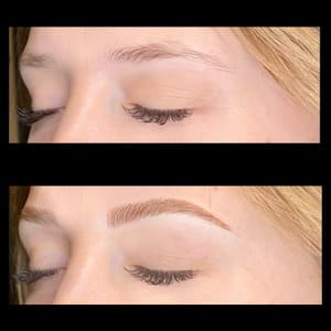 Eyebrow Tattoo result by Mariel Frank Microblading in Kalispell, MT