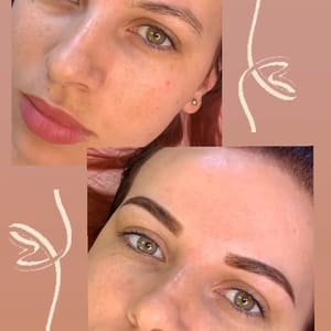 Eyebrow Tattoo result by Marilene's Day Spa in Somerville, MA