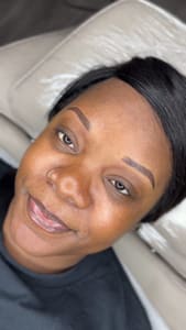 Eyebrow Tattoo result by Marina Novikova Permanent Makeup in Abington, PA
