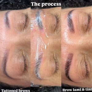 Eyebrow Tattoo result by Marla Gricell Makeup in Thousand Oaks, CA