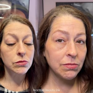 Eyebrow Tattoo result by Marmiel beauty ink in Balch Springs, TX