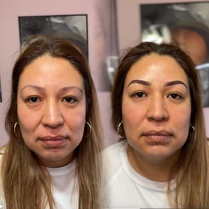 Eyebrow Tattoo result by Marmiel beauty ink in Balch Springs, TX