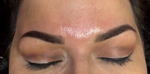 Eyebrow Tattoo result by Marskin Esthetics in Alice, TX