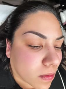 Eyebrow Tattoo result by Mary Brows & Lashes (Inside Hollywood Nails) in Campbell, CA