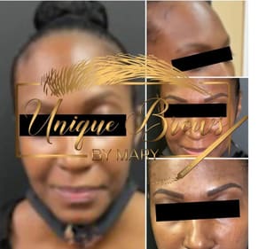 Eyebrow Tattoo result by Mary @ Nemar Beauty Studio in Summerfield, FL