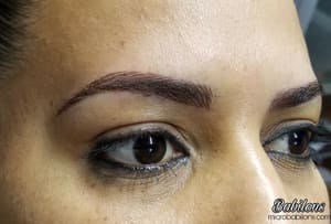 Eyebrow Tattoo result by Master Brows By Babilons in Methuen, MA