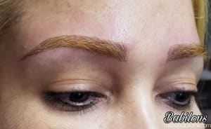 Eyebrow Tattoo result by Master Brows By Babilons in Methuen, MA