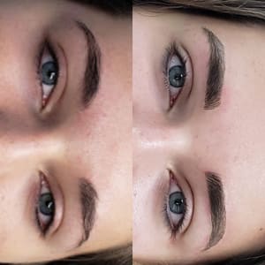 Eyebrow Tattoo result by Master Permanent Makeup Artist in Algonquin, IL