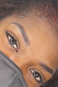 Eyebrow Tattoo result by Masterpieces By Mona-Lisa LLC in Mobile, AL
