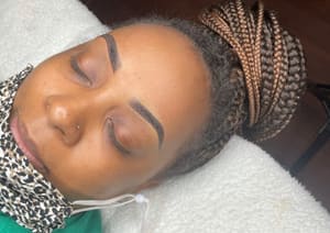 Eyebrow Tattoo result by Masterpieces By Mona-Lisa LLC in Mobile, AL