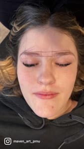 Eyebrow Tattoo result by Maven Art in Dupont, WA