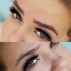 Eyebrow Tattoo result by MAX Beauty- Salon Services in Mcallen, TX