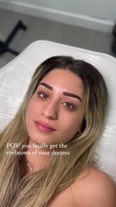 Eyebrow Tattoo result by MAYA Beauty Studio in Miami, FL