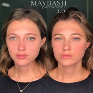 Eyebrow Tattoo result by Maybash Elite Permanent Makeup in Burr Ridge, IL