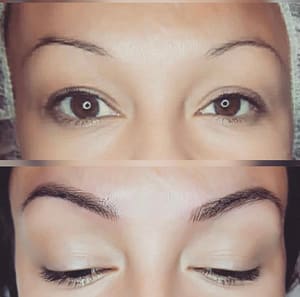 Eyebrow Tattoo result by MaycoBeauty Microblading in Encino, CA