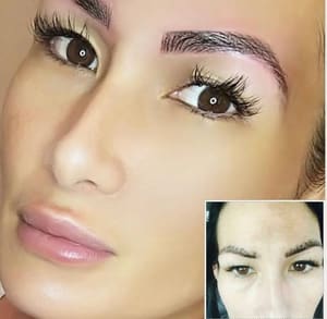 Eyebrow Tattoo result by MaycoBeauty Microblading in Encino, CA