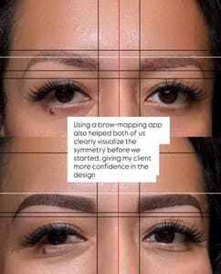 Eyebrow Tattoo result by MayeBrows – Ombre & Nano Brows in Friendswood, TX