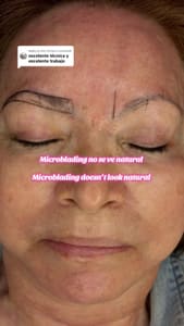 Eyebrow Tattoo result by Mayhielink Brows and Beauty in East Los Angeles, CA