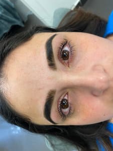 Eyebrow Tattoo result by Mayra's Art Beauty in Miami, FL