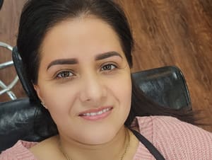 Eyebrow Tattoo result by Mazi Salon Hair & Permanent Makeup in Glendale, CA