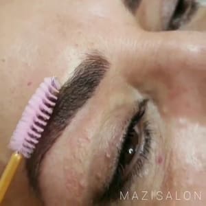 Eyebrow Tattoo result by Mazi Salon Hair & Permanent Makeup in Glendale, CA