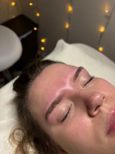 Eyebrow Tattoo result by MB Esthetics in Holland, MI
