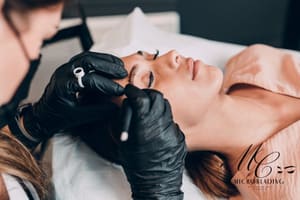Eyebrow Tattoo result by Mc Microblading and Permanent Makeup in Rosenberg, TX