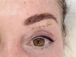 Eyebrow Tattoo result by Me-In Beauty Studio in Boca Raton, FL