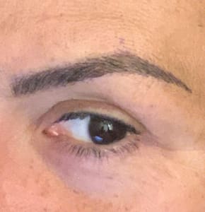 Eyebrow Tattoo result by Me Time Brow & Beauty in Wilmington, DE