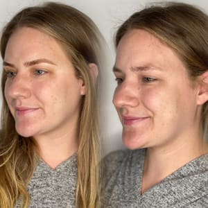 Eyebrow Tattoo result by Mea Renee Tattoo in Pasadena, TX