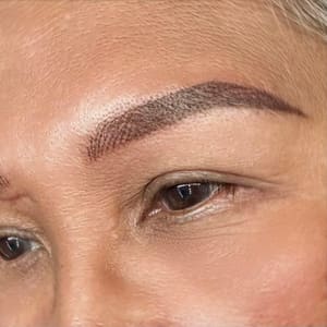 Eyebrow Tattoo result by Meadow and Blush Beauty Bar in Temecula, CA
