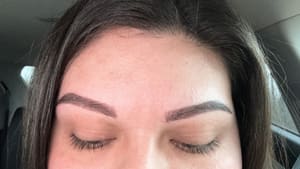 Eyebrow Tattoo result by Meches Beauty Lashes & Brows in Martinsville, VA