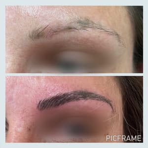 Eyebrow Tattoo result by Medical Aesthetics of NJ in East Brunswick, NJ