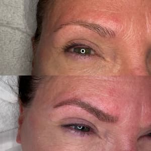Eyebrow Tattoo result by Medical skincare with Airrisa Nuccio LLC in Vero Beach, FL