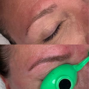 Eyebrow Tattoo result by Medical skincare with Airrisa Nuccio LLC in Vero Beach, FL