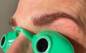 Eyebrow Tattoo result by Medical skincare with Airrisa Nuccio LLC in Vero Beach, FL